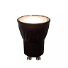 MR11 LED bulb GU10 (MR11) 1x4 W 2200–3000 K dimmable black (Lucide)