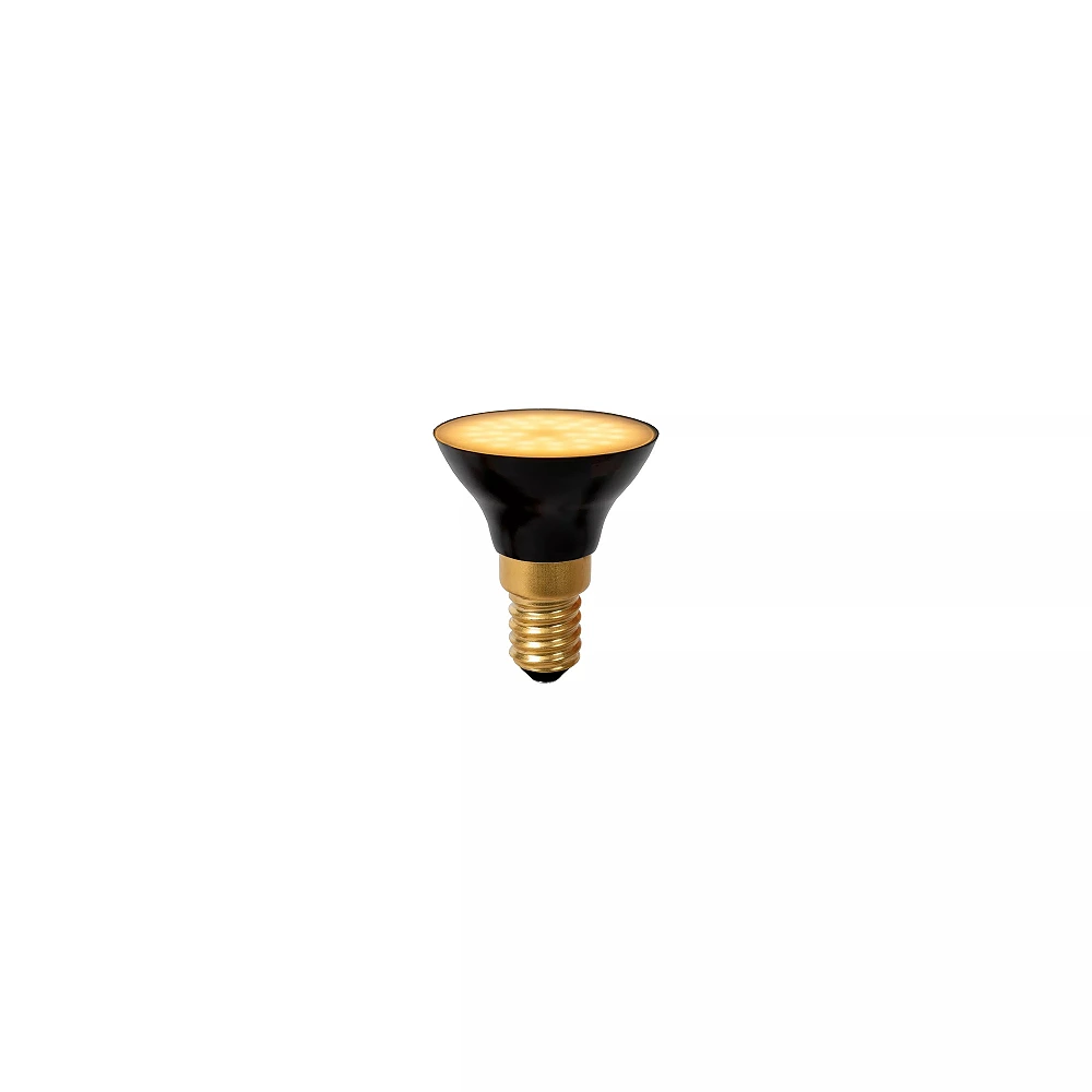 G45 LED bulb E14 1x5 W 2700 K dimmable black (Lucide)