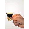 G45 LED bulb E27 1 × 5 W 450 lm 2700 K dimmable black (Lucide)