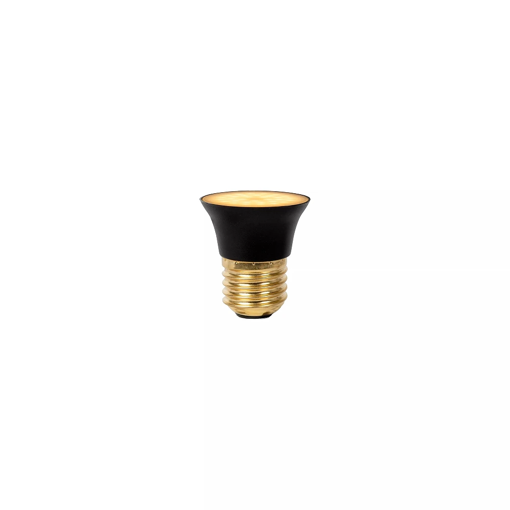 G45 LED bulb E27 1 × 5 W 450 lm 2700 K dimmable black (Lucide)