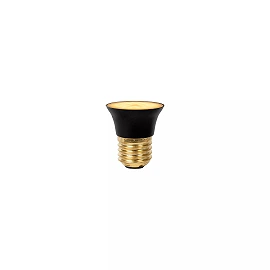 G45 LED bulb E27 1 × 5 W 450 lm 2700 K dimmable black (Lucide)