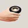 ES111 — LED bulb GU10 12W, 2200–3000K, 820 lm, Black (Lucide)