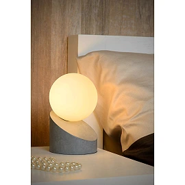 LEN table lamp Ø 10 cm 1xG9 grey (Lucide)