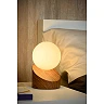 LEN table lamp Ø 10 cm 1xG9 dark wood look (Lucide)