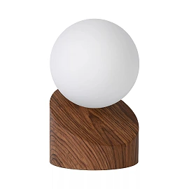 LEN galda lampa Ø 10 cm 1xG9 tumša koka tonī (Lucide)