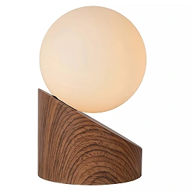 LEN galda lampa Ø 10 cm 1xG9 tumša koka tonī (Lucide)