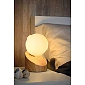 LEN table lamp Ø 10 cm 1xG9 light wood look (Lucide)