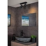 LENNERT Bathroom ceiling spotlight 2x5W GU10 IP44 Black (Lucide)