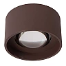LENZ outdoor ceiling spotlight LED 1x8W 2700K rust brown (Lucide)