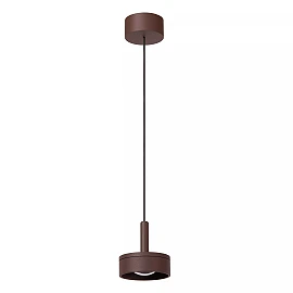 LENZ outdoor pendant light LED 1x8W 2700K rust brown (Lucide)