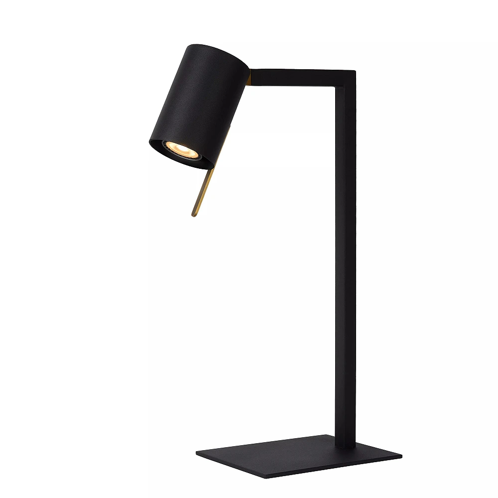 LESLEY galda lampa 1 x 35 W GU10 melna (Lucide)