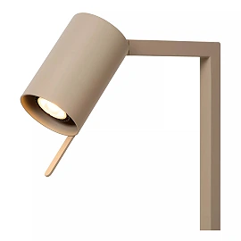 LESLEY galda lampa 1 x 35 W GU10 taupe (Lucide)