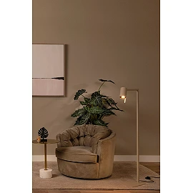 LESLEY stāvlampa lasīšanai 1 x 35 W GU10 taupe (Lucide)