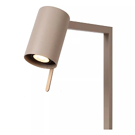 LESLEY stāvlampa lasīšanai 1 x 35 W GU10 taupe (Lucide)