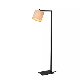 LESLEY stāvlampa 43x20 cm E27 melna (Lucide)