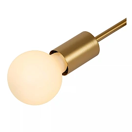 LESTER griestu lampa 4xE27 40W matēta zelta/misiņa (Lucide)