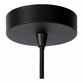 LESTER piekaramā lampa 6xE27 40W melna (Lucide)