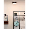 LEX Flush ceiling light Ø25cm 1x9W E27 black (Lucide)
