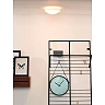 LEX flush ceiling light Ø25 cm 1 x 9 W E27 white (Lucide)