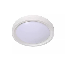LEX Flush ceiling light Ø33 cm 2xE27 white (Lucide)