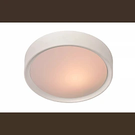 LEX Flush ceiling light Ø33 cm 2xE27 white (Lucide)