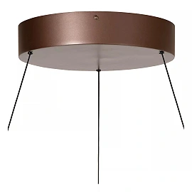 LIANE pendant light Ø80 cm LED 36 W rust brown (Lucide)