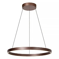 LIANE pendant light Ø80 cm LED 36 W rust brown (Lucide)