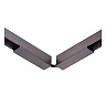 LINIAL flexible connector satin gun metal (Lucide)