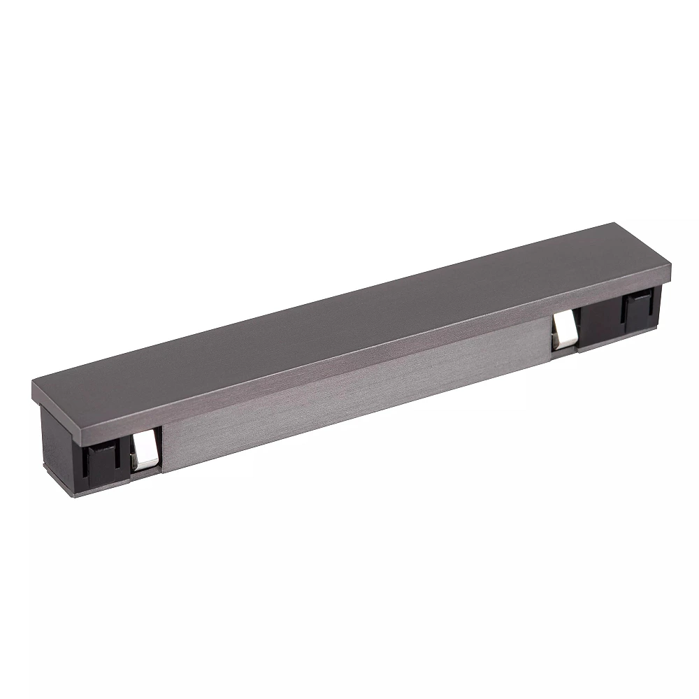 LINIAL straight connector satin gun metal (Lucide)