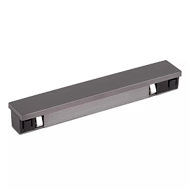 LINIAL straight connector satin gun metal (Lucide)