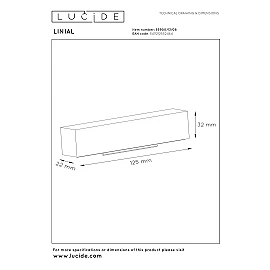 LINIAL connection box satin gun metal (Lucide)