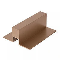LINIAL connection box with two wings champagne (Lucide)