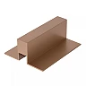LINIAL connection box with two wings champagne (Lucide)