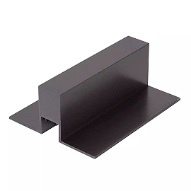 LINIAL connection box with two wings satin gun metal (Lucide)