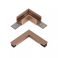 LINIAL L corner connector champagne (Lucide)