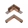 LINIAL L corner connector champagne (Lucide)