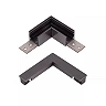 LINIAL L corner connector satin gun metal (Lucide)