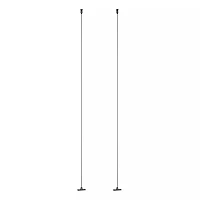 LINIAL suspension cable satin gun metal (Lucide)