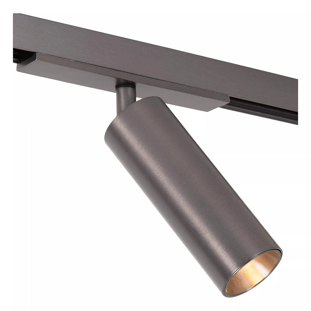 LINIAL BIX track spotlight 1x8W LED satin gun metal (Lucide)