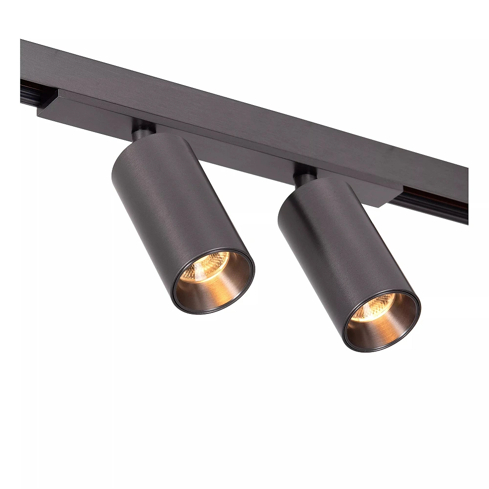 LINIAL track spotlight LED 20 W satin gun metal (Lucide)