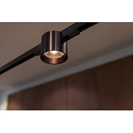 LINIAL LUX track spotlight LED 8 W satin gun metal (Lucide)