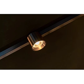 LINIAL LUX track spotlight LED 8 W satin gun metal (Lucide)