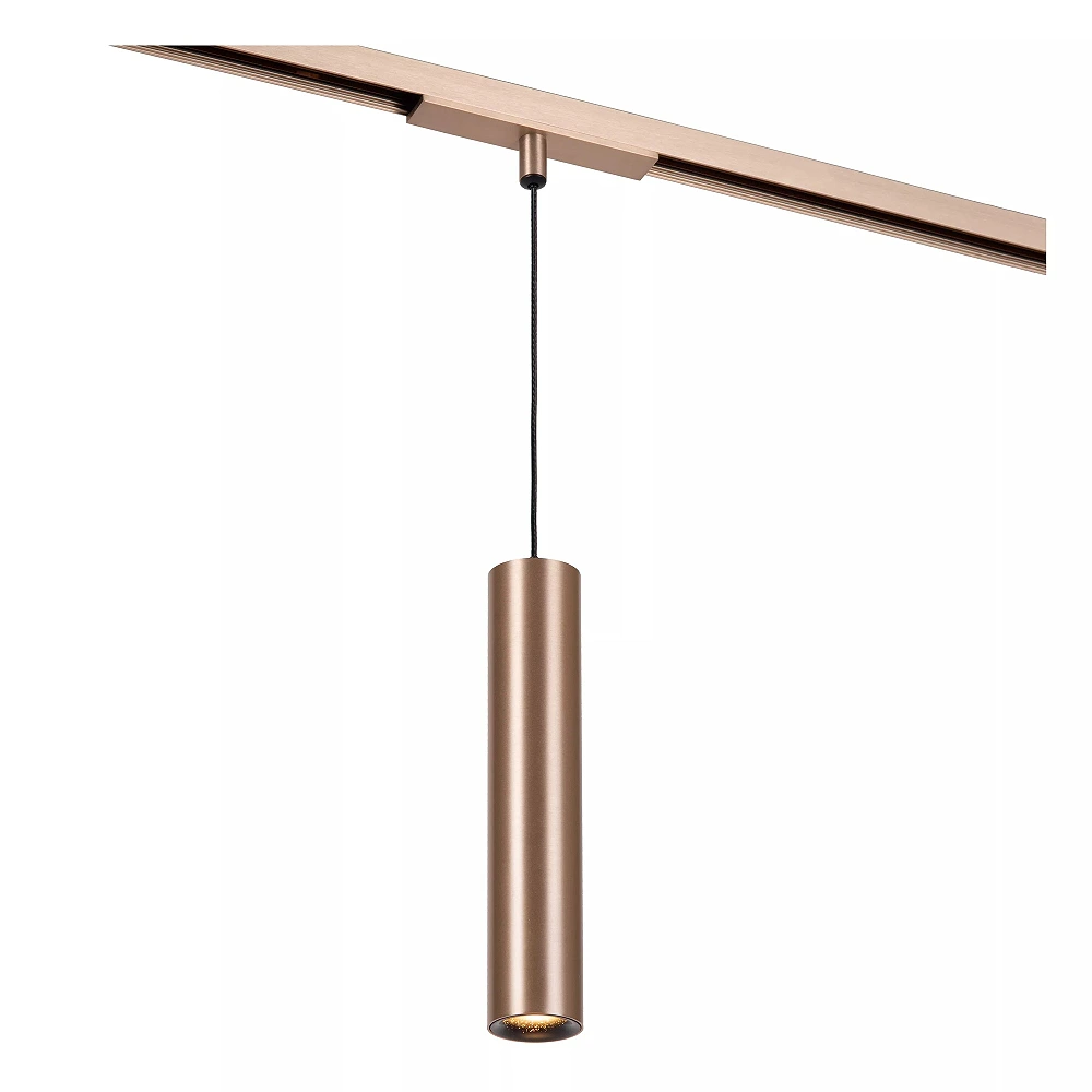 LINIAL LUXUS track pendant light 1x8W LED champagne (Lucide)