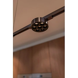 LINIAL XAVI track spotlight LED 8 W satin gun metal (Lucide)