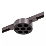 LINIAL XAVI track spotlight LED 8 W satin gun metal (Lucide)