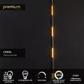 LINIAL XENIA track spotlight LED 10 W champagne (Lucide)