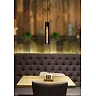 LIONEL Pendant light Ø6.5 cm 1xE27 black (Lucide)
