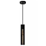 LIONEL Pendant light Ø6.5 cm 1xE27 black (Lucide)