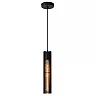 LIONEL Pendant light Ø6.5 cm 1xE27 black (Lucide)