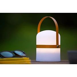 LITTLE JOE uzlādējama āra galda lampa LED 0,3W 3000K brūna (Lucide)